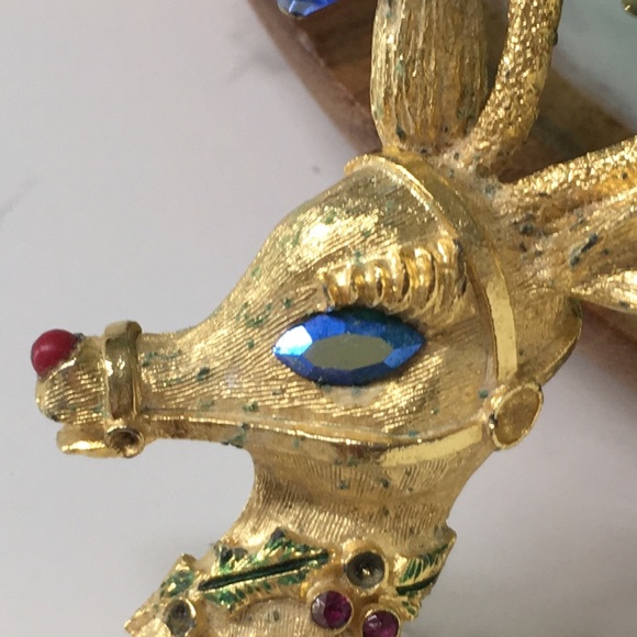 🖤1950s MYLU signed brooch - Picture 5 of 16